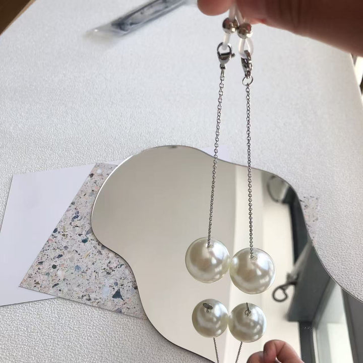 Elegant Pearl Drop Earrings Bowlift