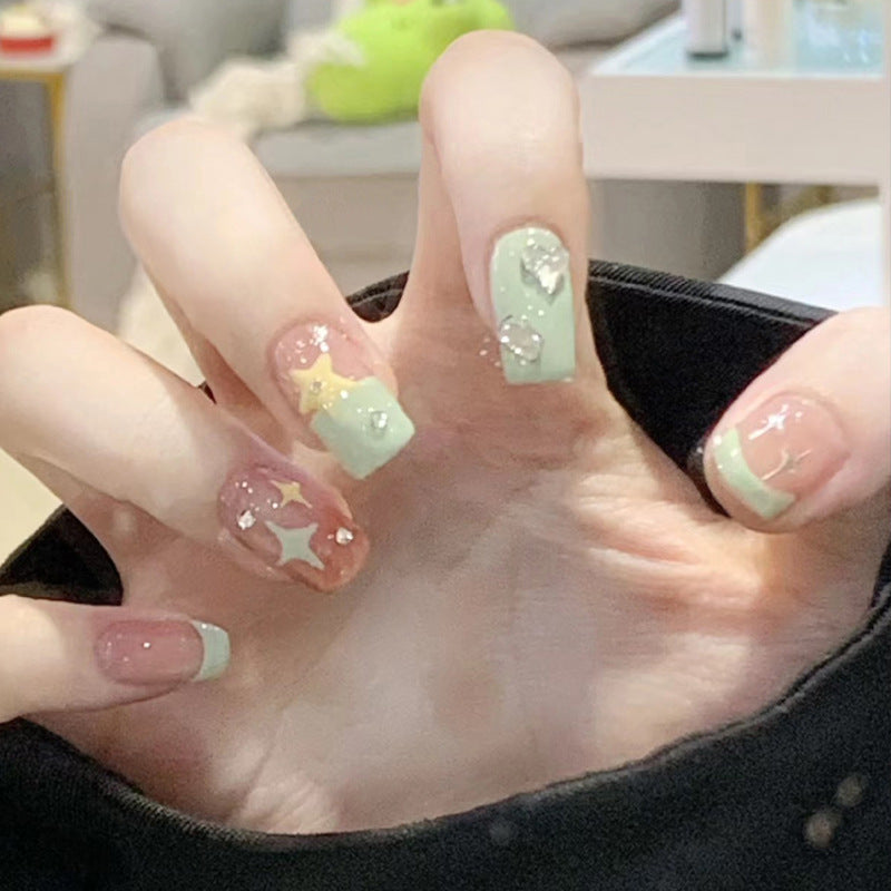 Decorative Press-On Nail Art Set Bowlift