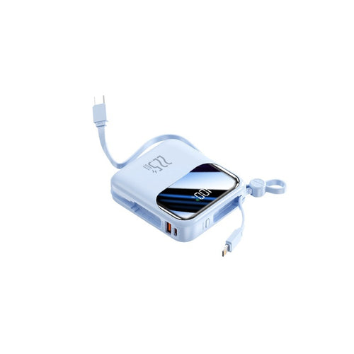 Portable power bank with innovative cable management system and fast charging function Bowlift