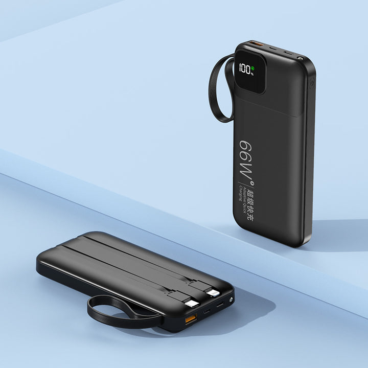 High-performance power bank with LED display and fast charging function Bowlift