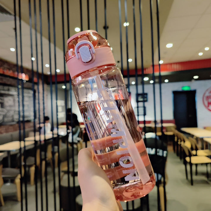 Women High-Quality Drinking Bottle with Innovative Closure Mechanism Bowlift