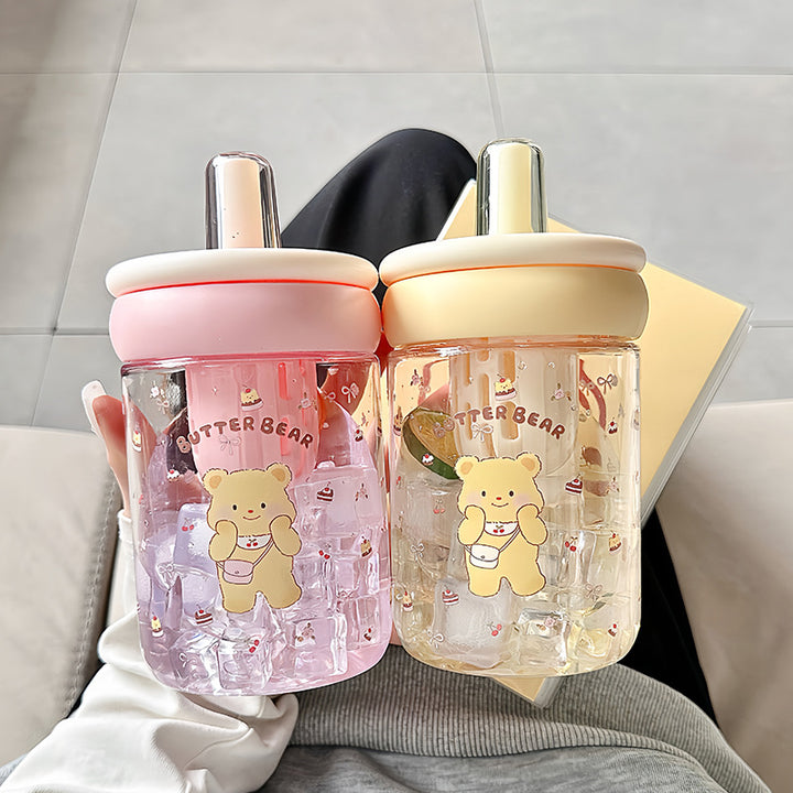 Women's Fun Drinking Cup with Silicone Lid Bowlift
