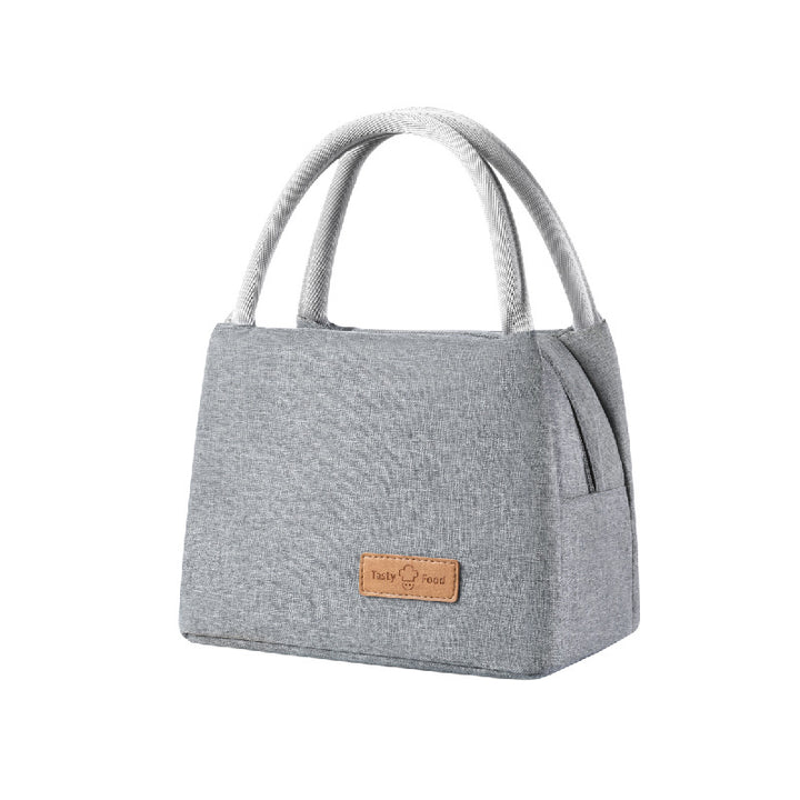 Insulated Lunch Tote with Side Pocket Bowlift