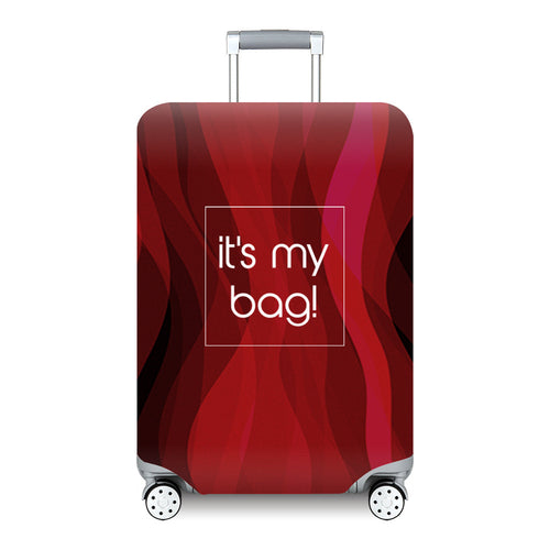 Women's Hard Shell Travel Suitcase with Custom Statement Design Bowlift