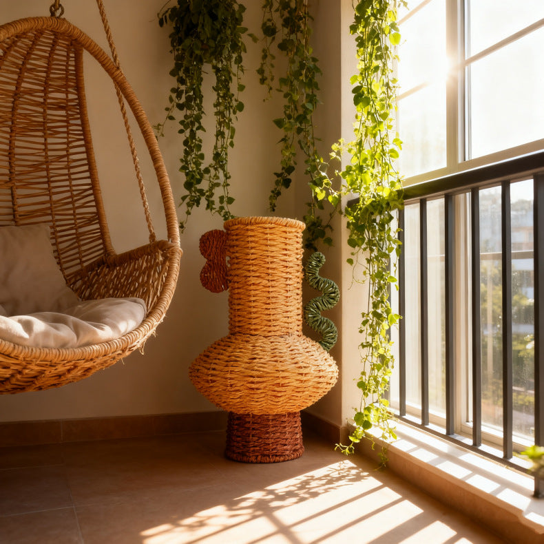 Decorative Woven Vase Bowlift