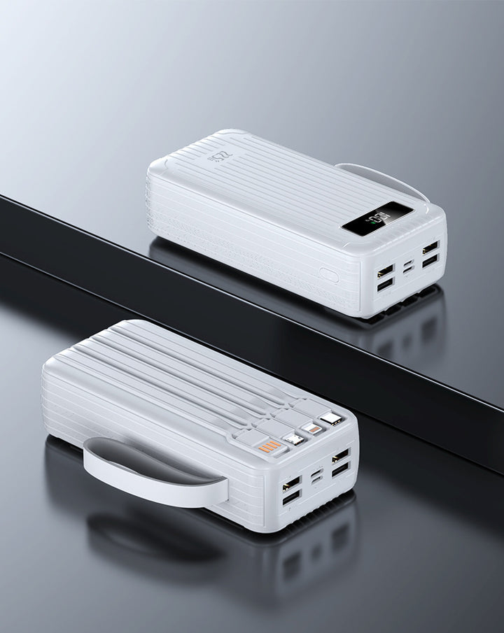 Portable power bank with multifunctional charging port and smart technology Bowlift