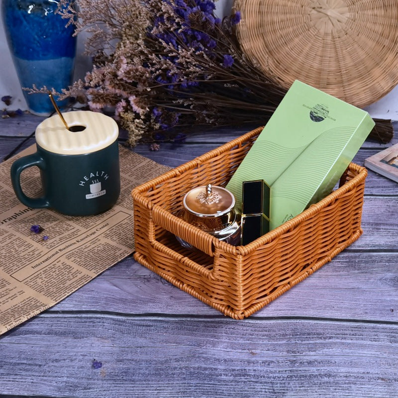 Ladies elegant woven storage basket set Bowlift