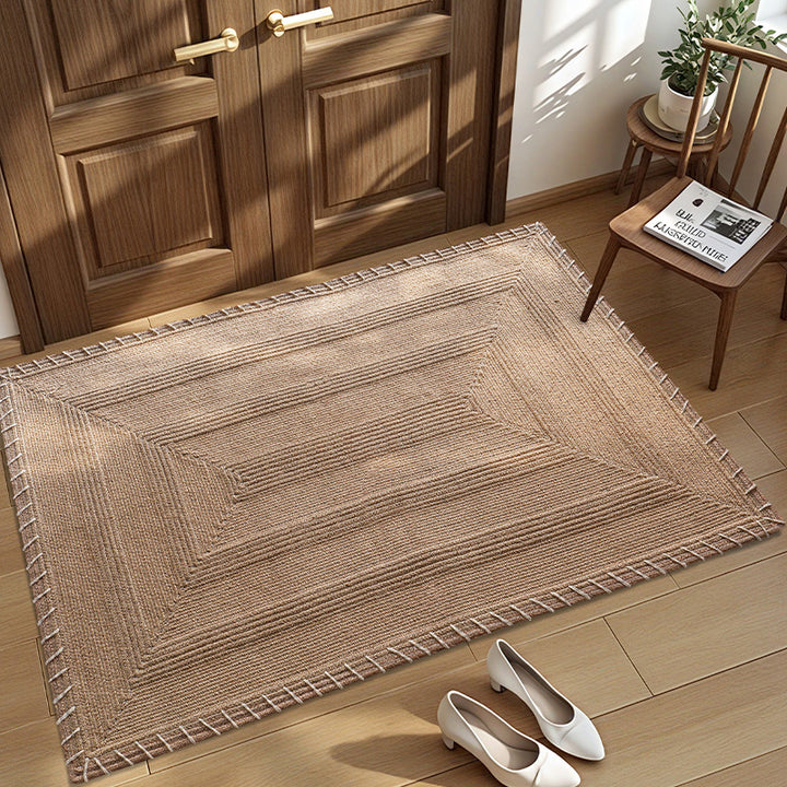 Textured Braided Area Rug Bowlift