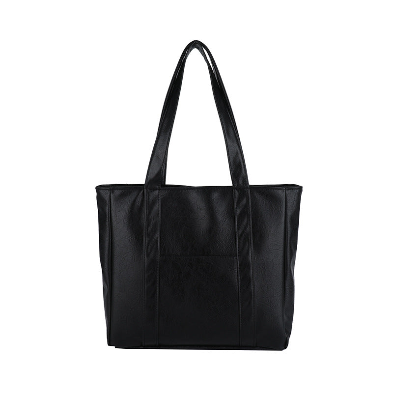 Classic Faux Leather Tote Bag Bowlift