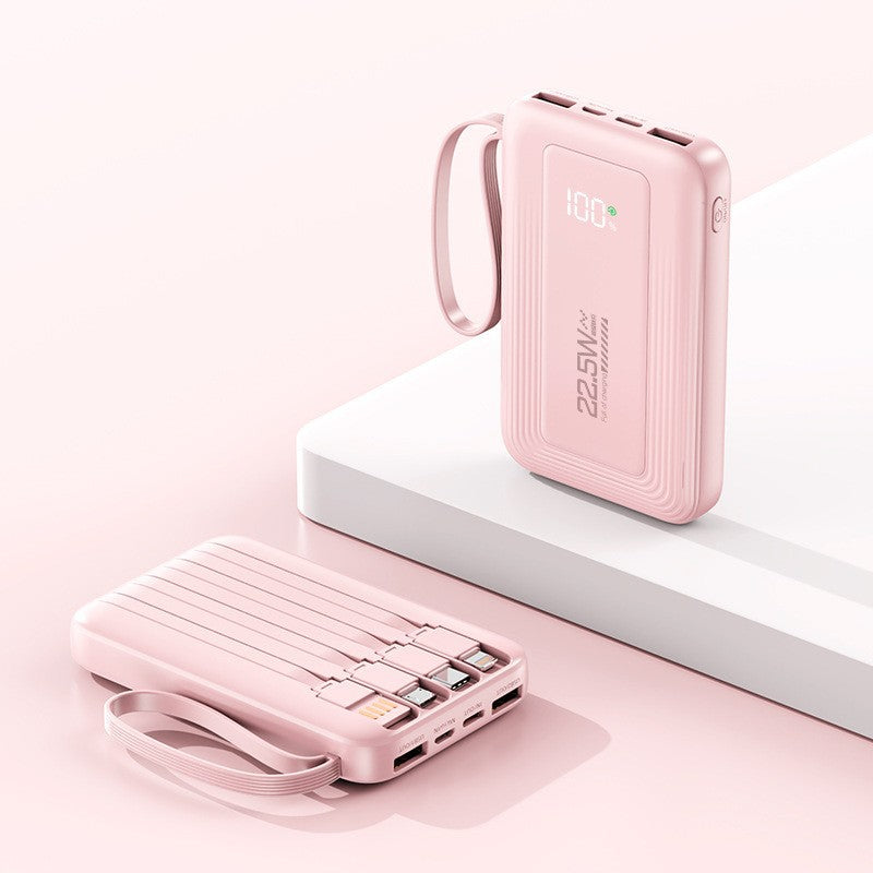 Portable Powerbank with Intelligent Charging Concept Bowlift