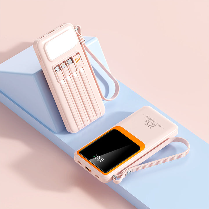 compact power bank with digital display Bowlift