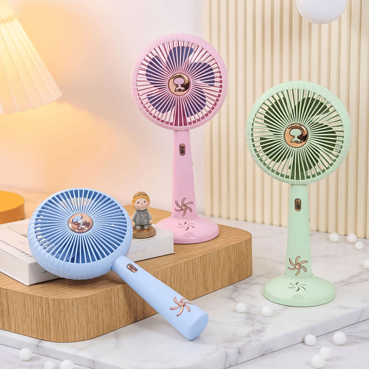 Portable USB Desk Fan with Adjustable Tilt Bowlift