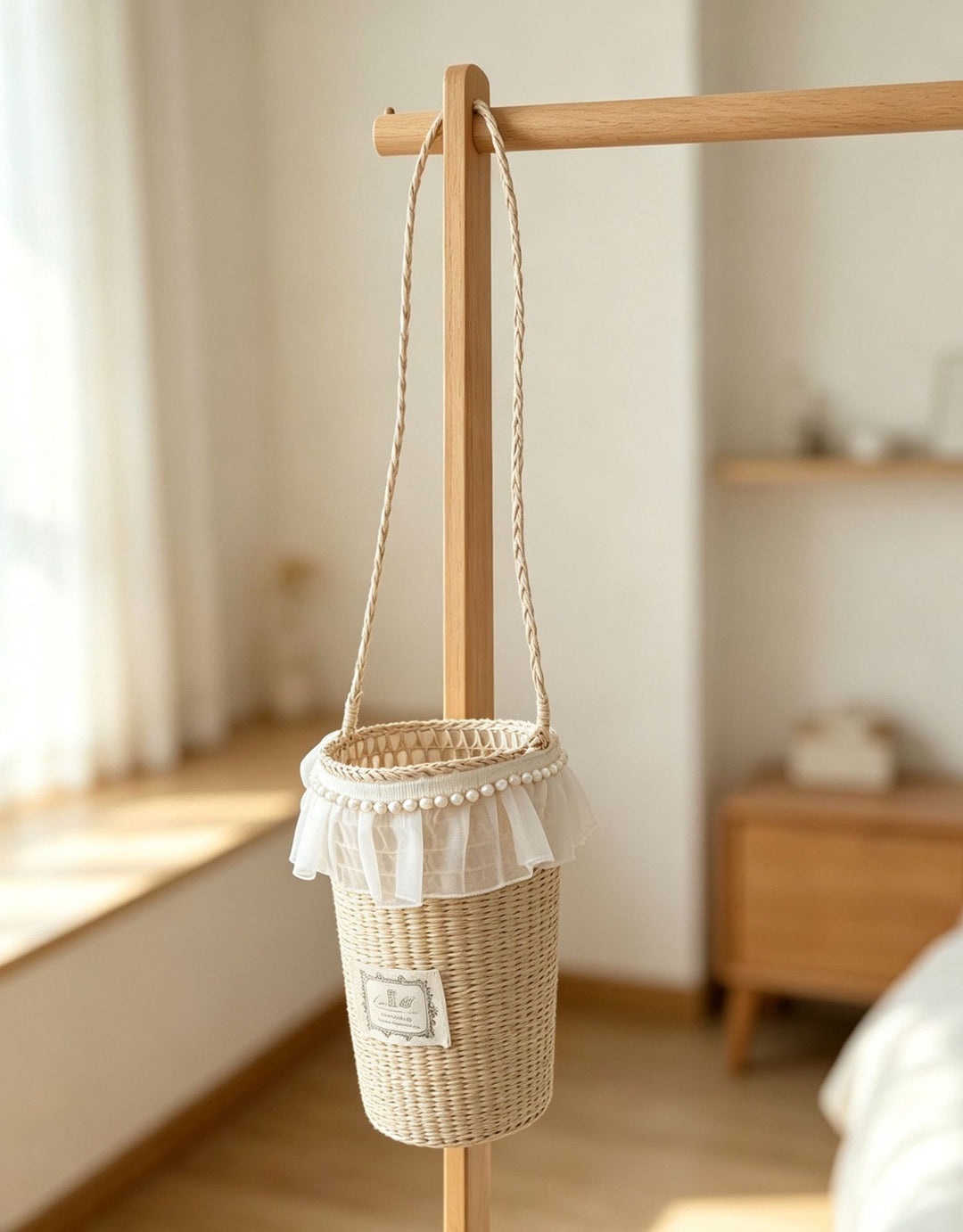 Decorative Woven Wall Planter Bowlift