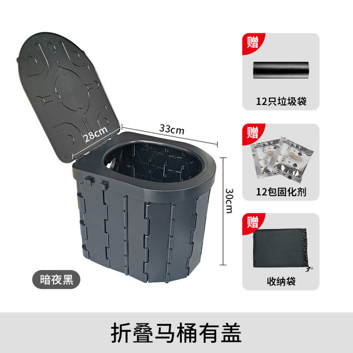 Practical Trash Bag Set With Compaction Agent Bowlift