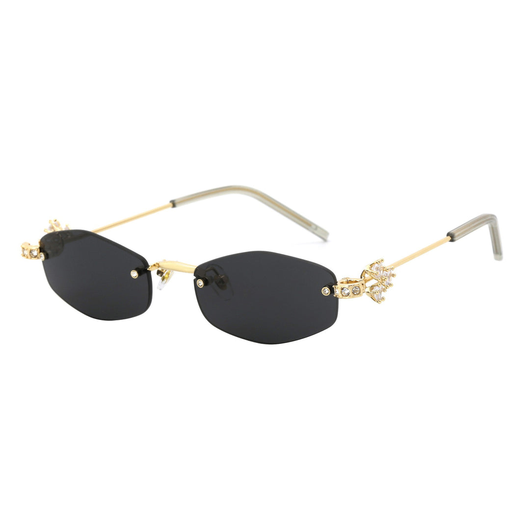 Ladies Designer Sunglasses with Luxurious Embellishments Bowlift