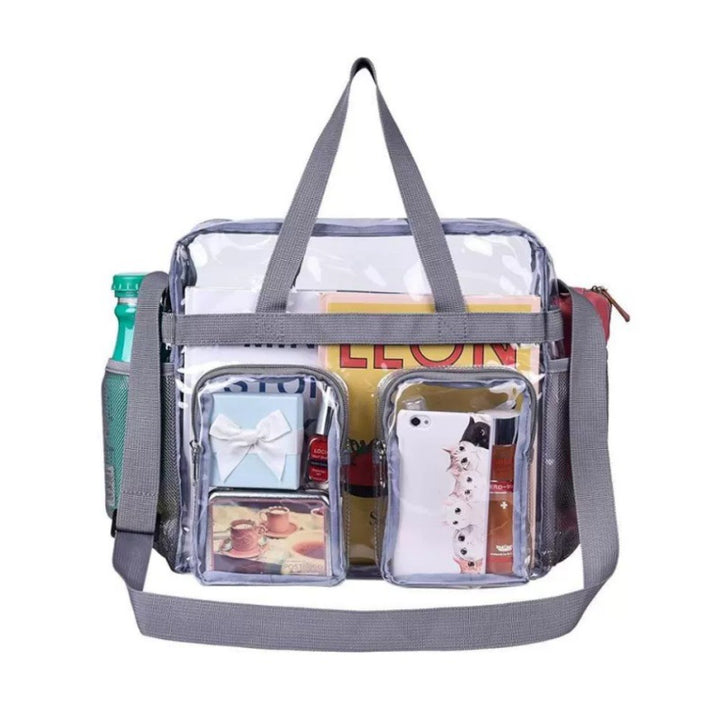Transparent organizer bag with practical compartments Bowlift