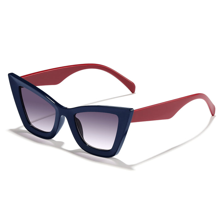 Women's Cat-Eye Sunglasses with Modern Frame and UV Protection Bowlift