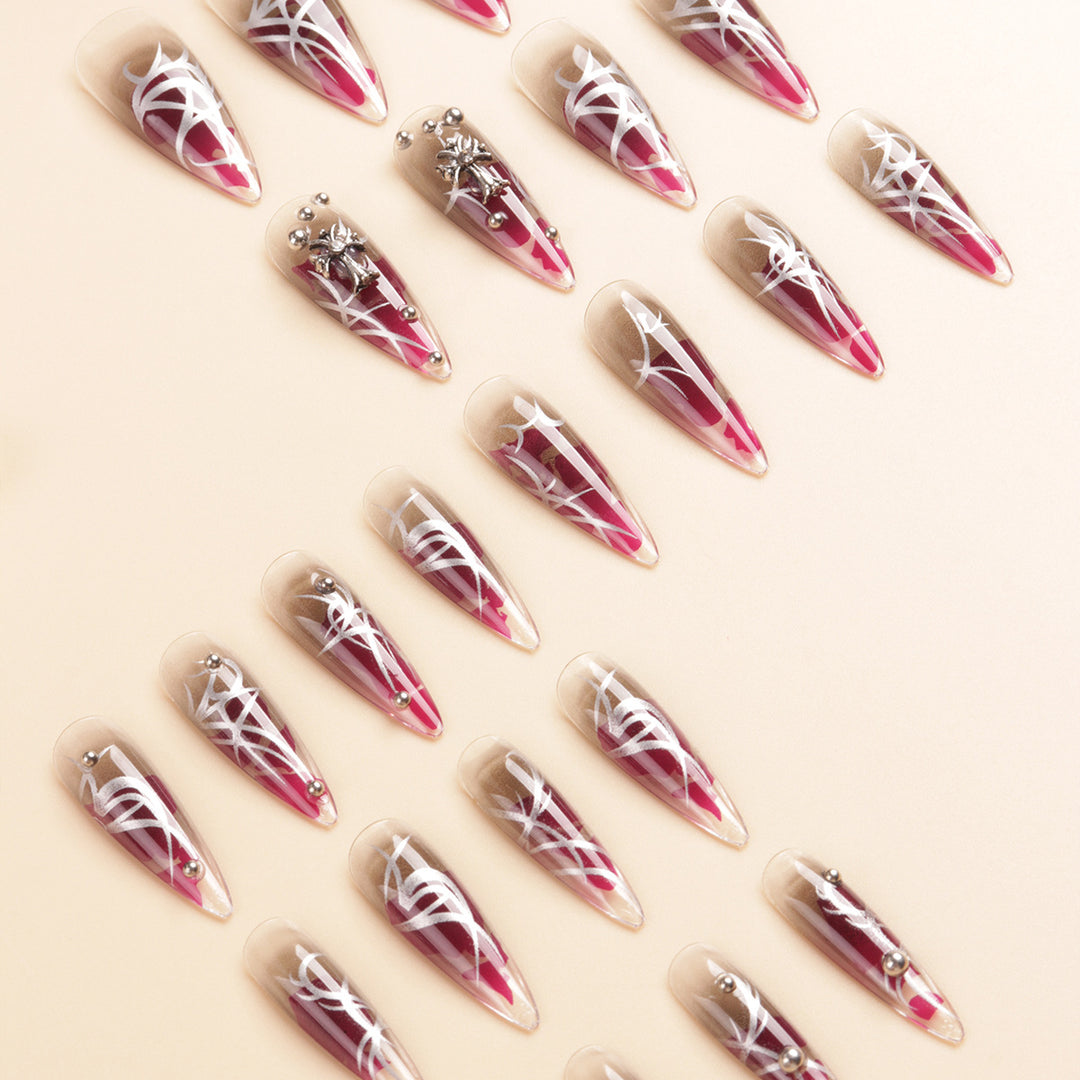 Artistic Stiletto Nail Art Set Bowlift