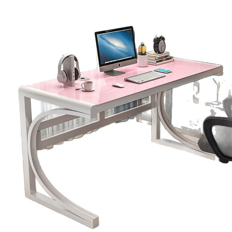 Modern Glass Desk Bowlift