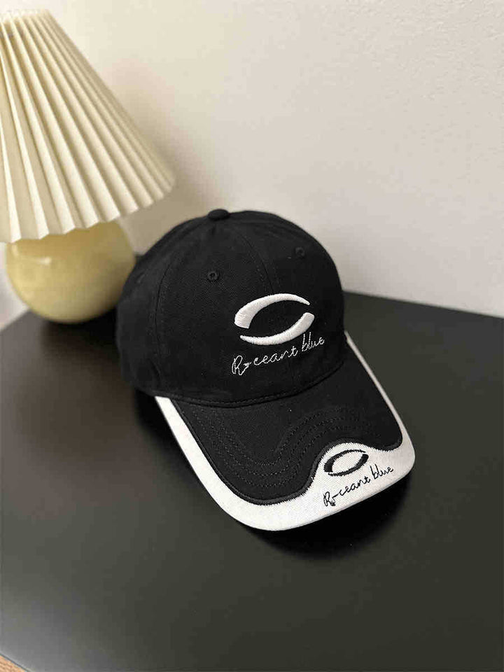 Women's Casual Embroidered Baseball Hat Bowlift