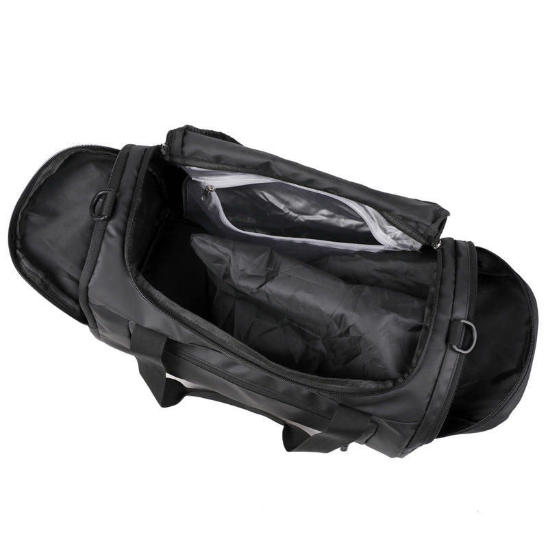 Men's Sporty Travel Bag with Multiple Compartments Bowlift