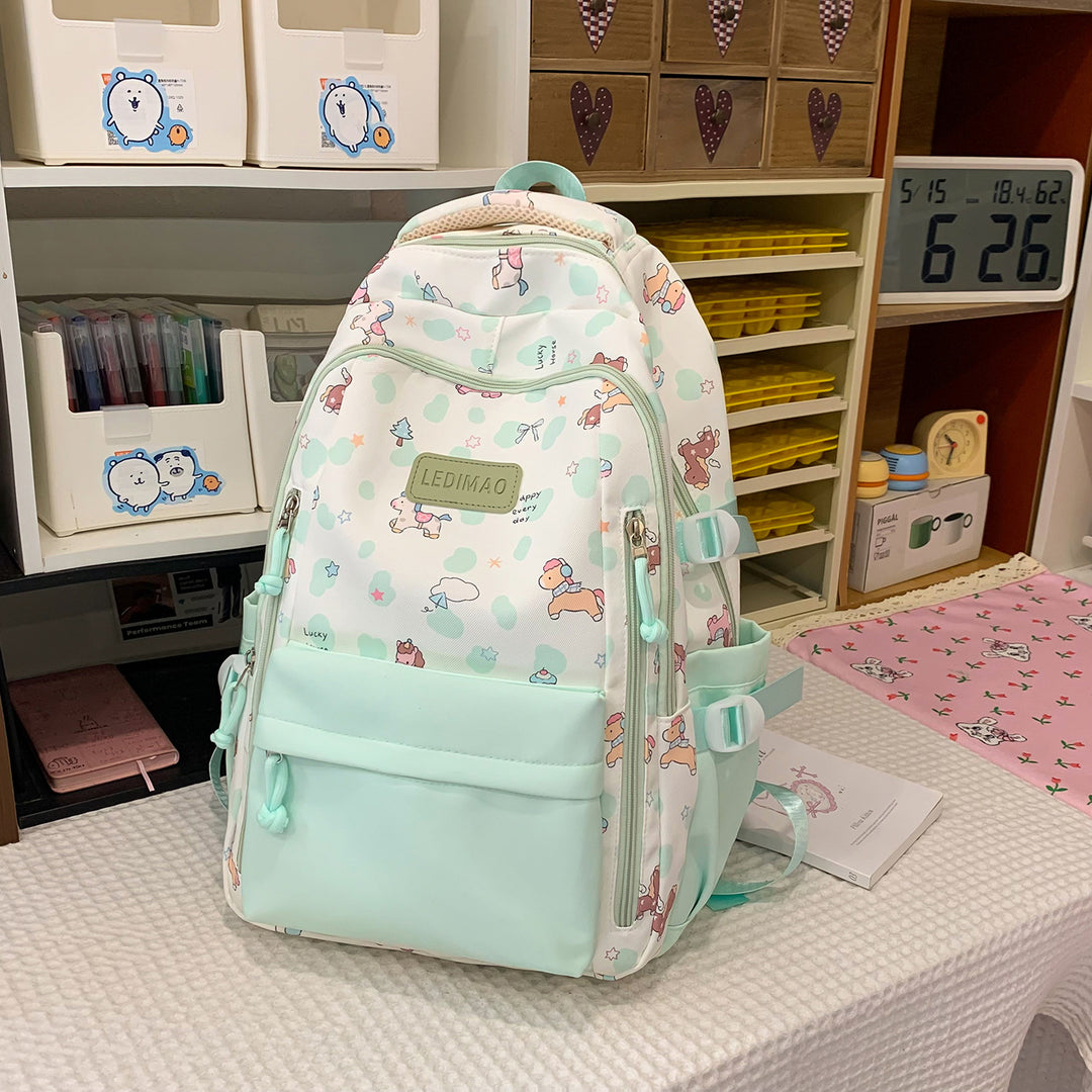 Playful Cartoon-Themed Backpack