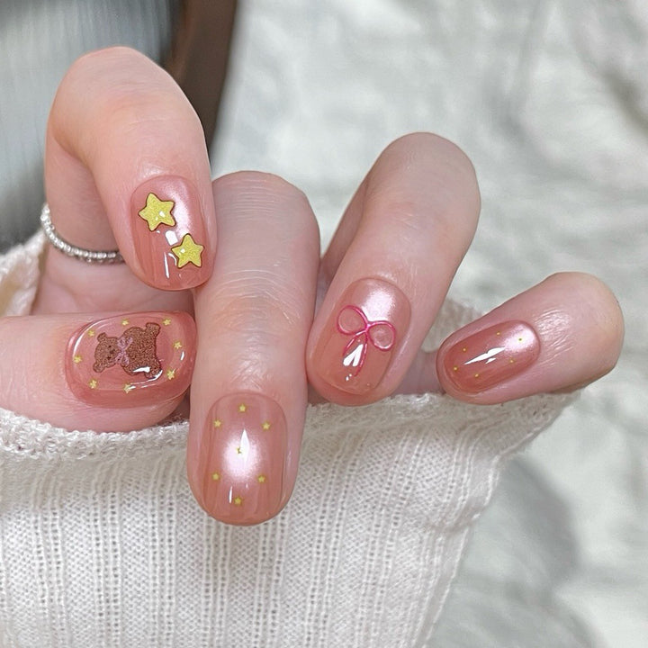 Decorative Press-On Nails Bowlift