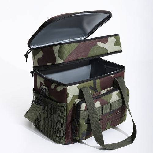 Multifunctional cooler bag with insulated interior Bowlift