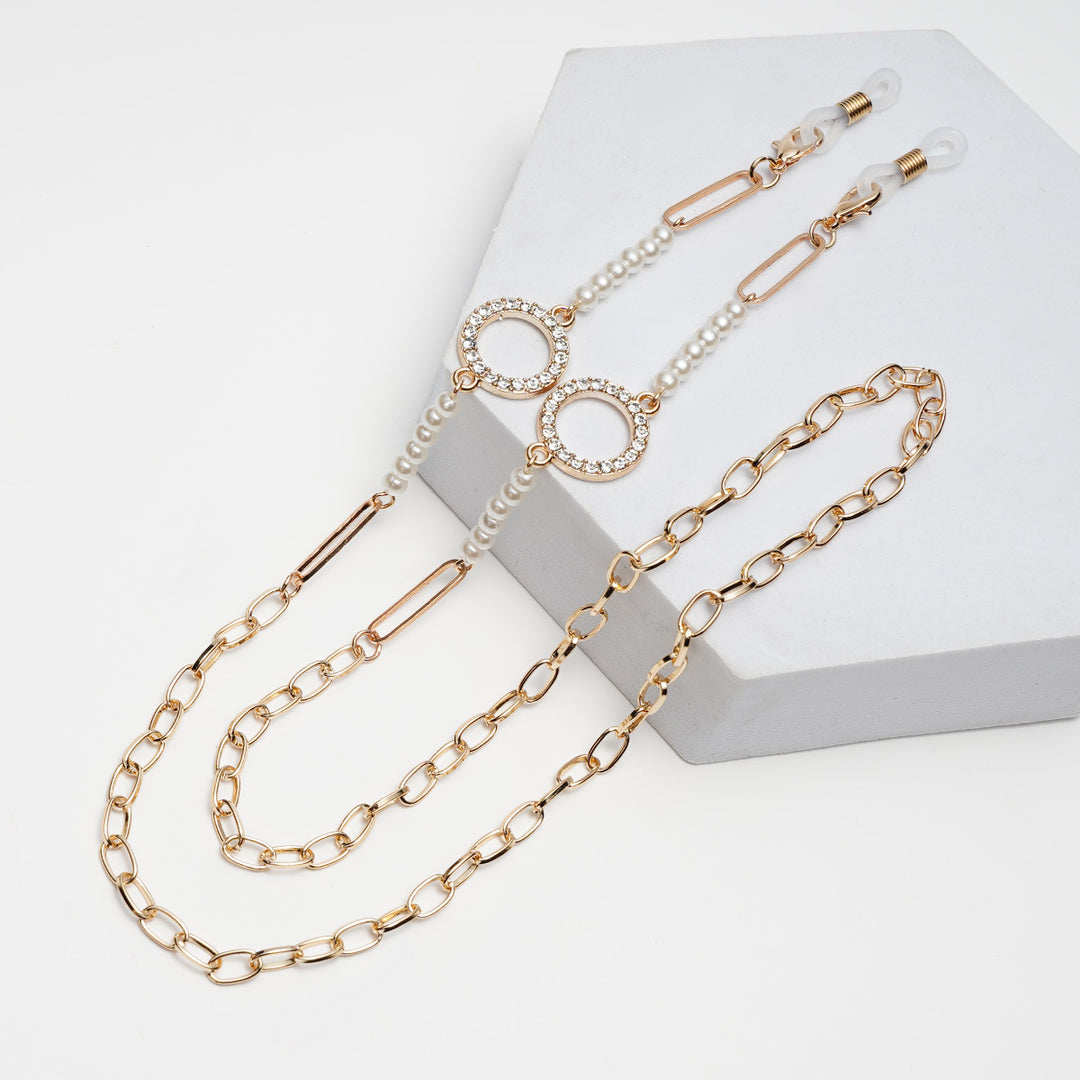 Delicate Layered Eyewear Chain Bowlift