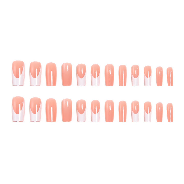 Elegant Natural Fake Nails Bowlift