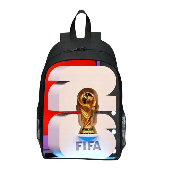 Sporty backpack with Wm trophy design Bowlift