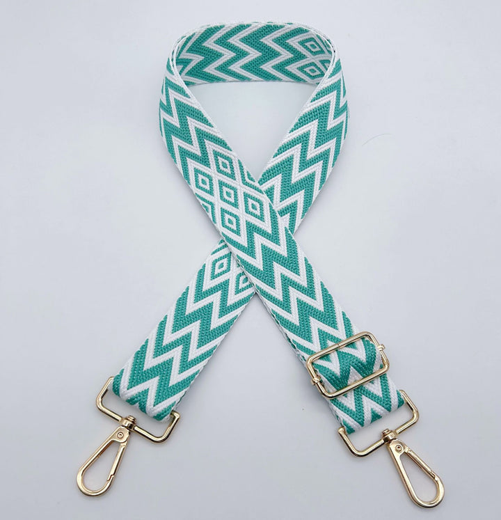 Adjustable Patterned Bag Strap Bowlift
