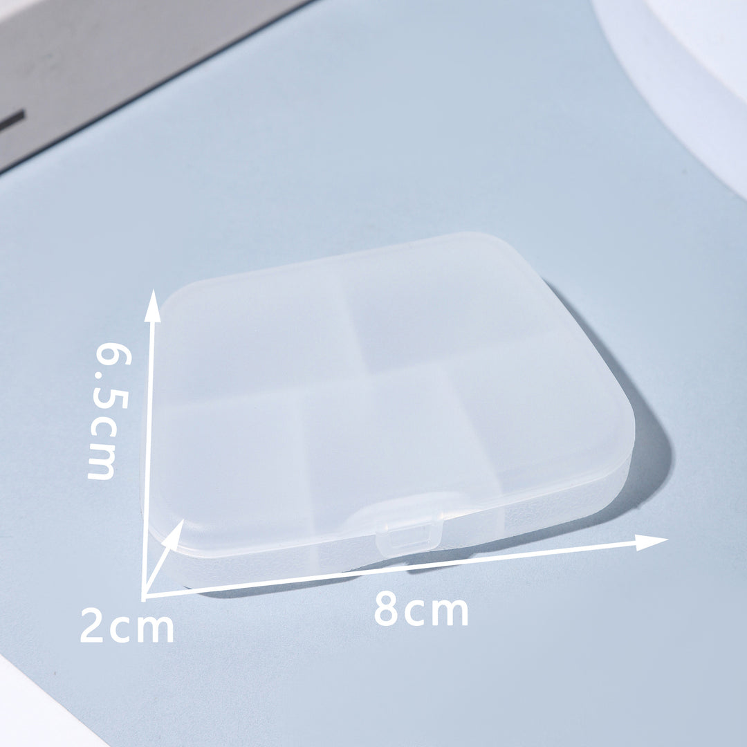 Compact Multi-Section Snack Storage Box Bowlift