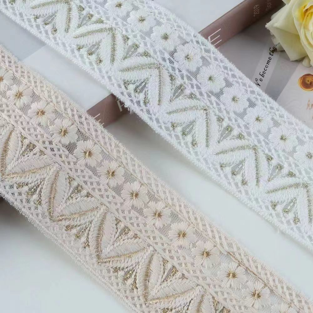 Elegant and Playful Lace Trim Bowlift
