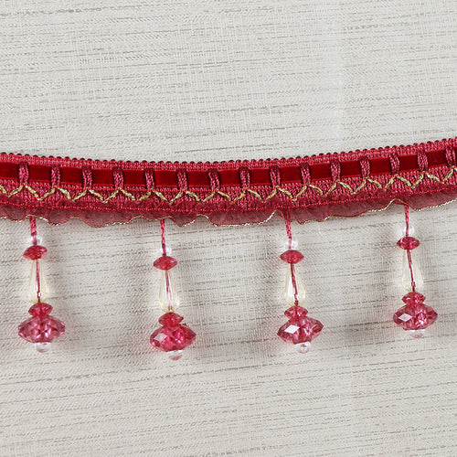 Decorative lace trim with pearls Bowlift