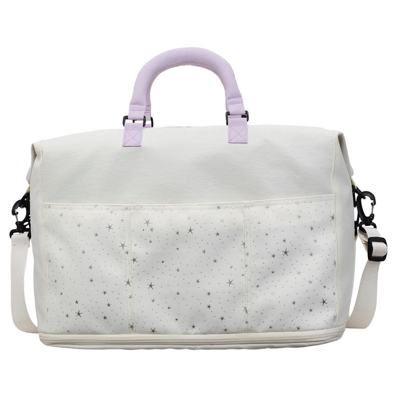 Elegant Sports Bag with Sparkling Star Pattern Bowlift