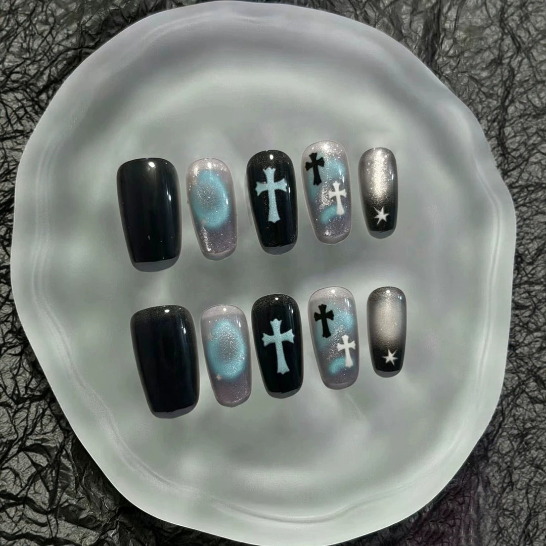 Celestial Cross Nail Art Set Bowlift