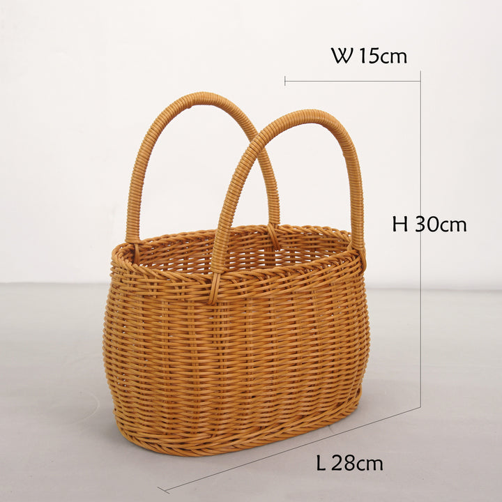 Handcrafted Willow Basket Bowlift