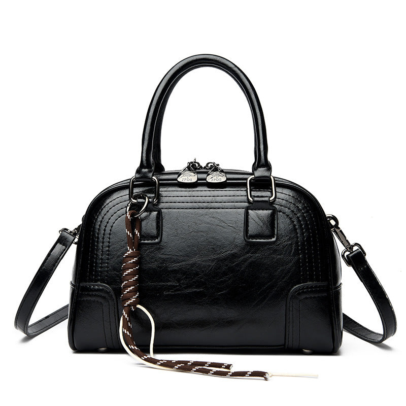 Elegant Structured Satchel Bowlift