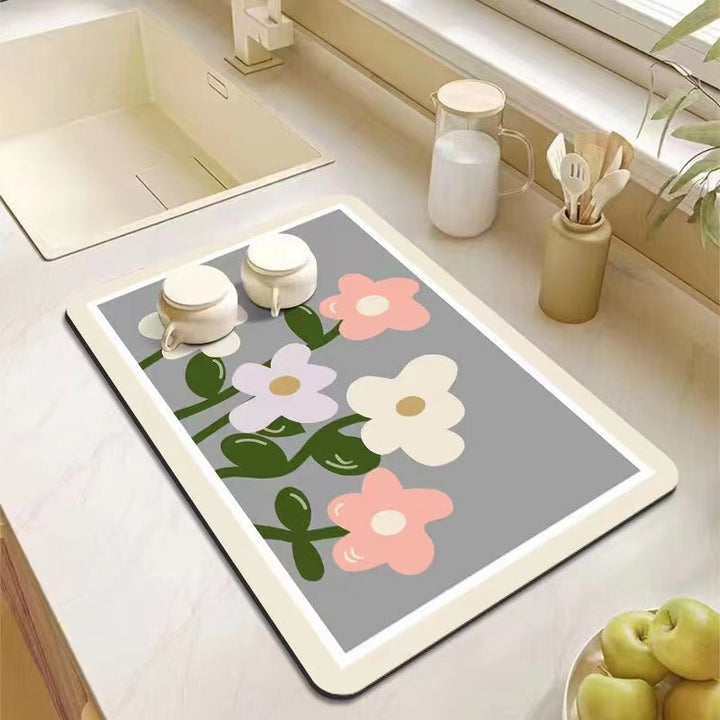 Decorative Kitchen Floor Mat Bowlift
