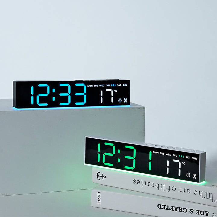 Digital watch with hygrometer and alarm function Bowlift