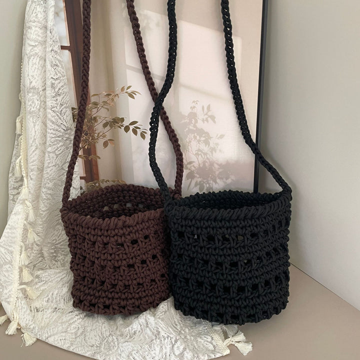 Hand-knotted tote bag Bowlift