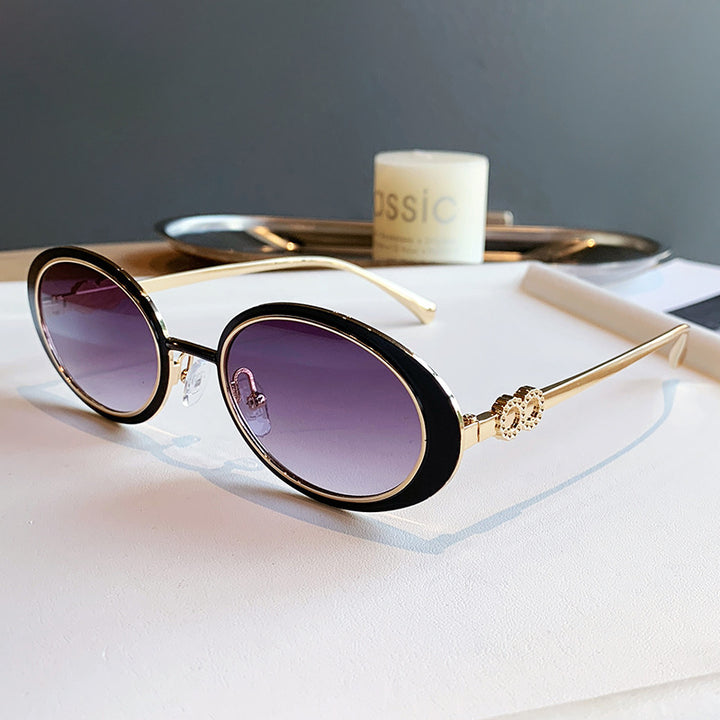 Women's fashionable sunglasses with stylish oceanic design Bowlift