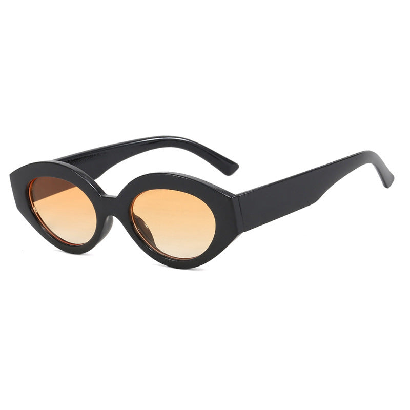 Ladies trendy cat-eye sunglasses with animal print Bowlift