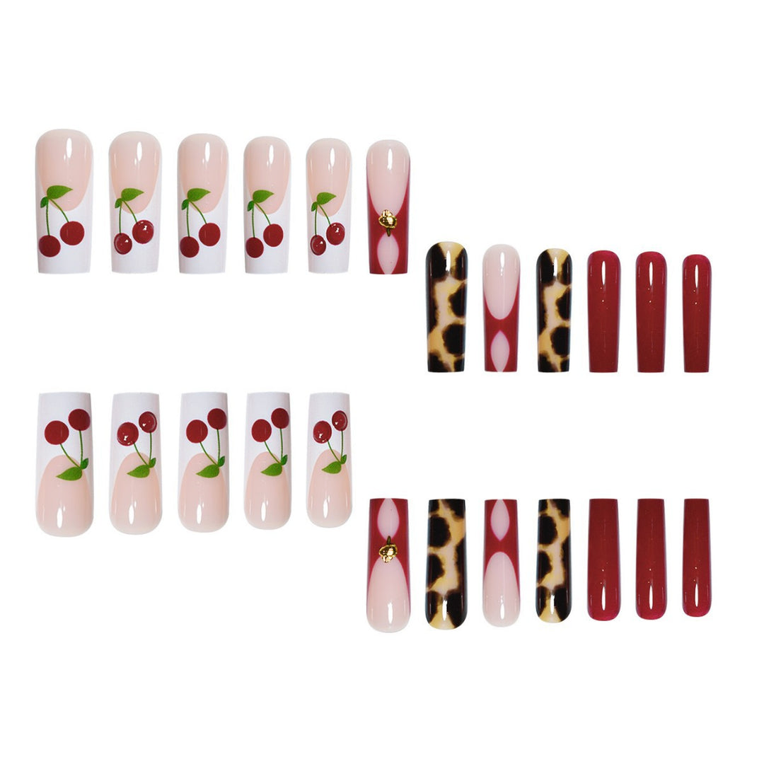 Artistic Long Nail Art Extensions Bowlift