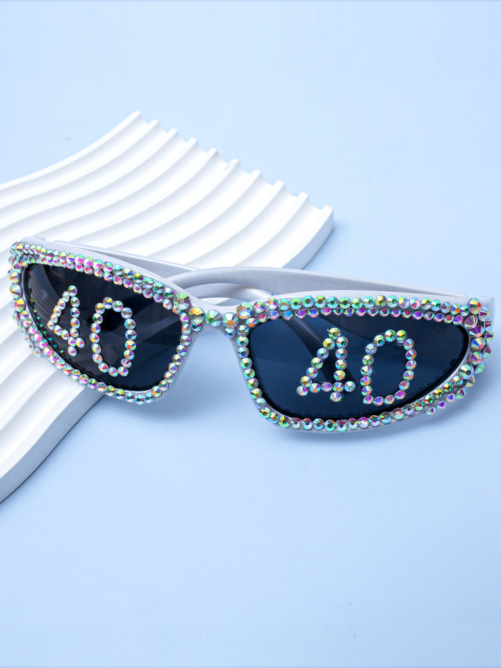 Statement Swarovski Crystal Embellished Sunglasses Bowlift