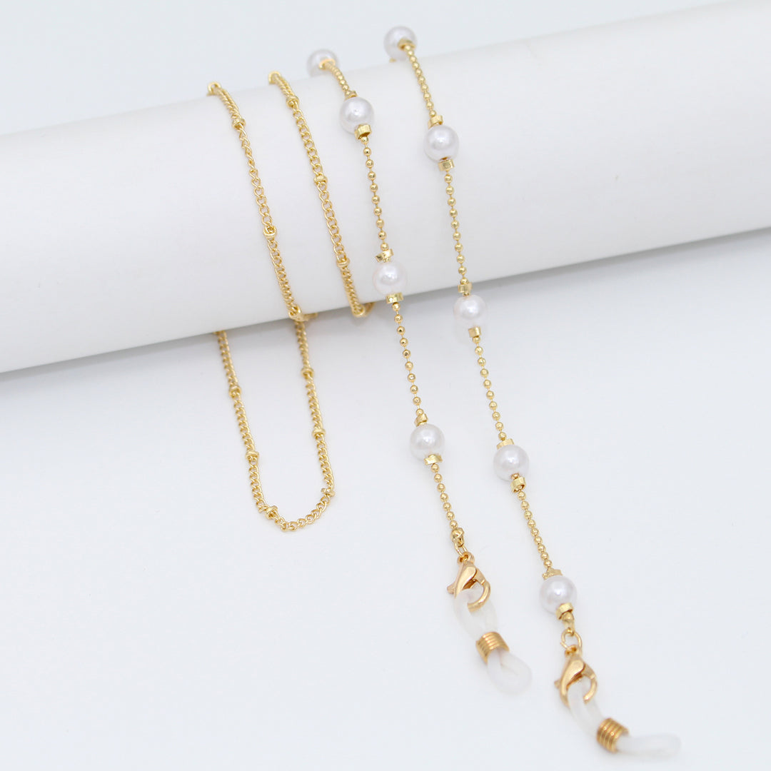 Luxe Crystal-Embellished Eyewear Chain Bowlift