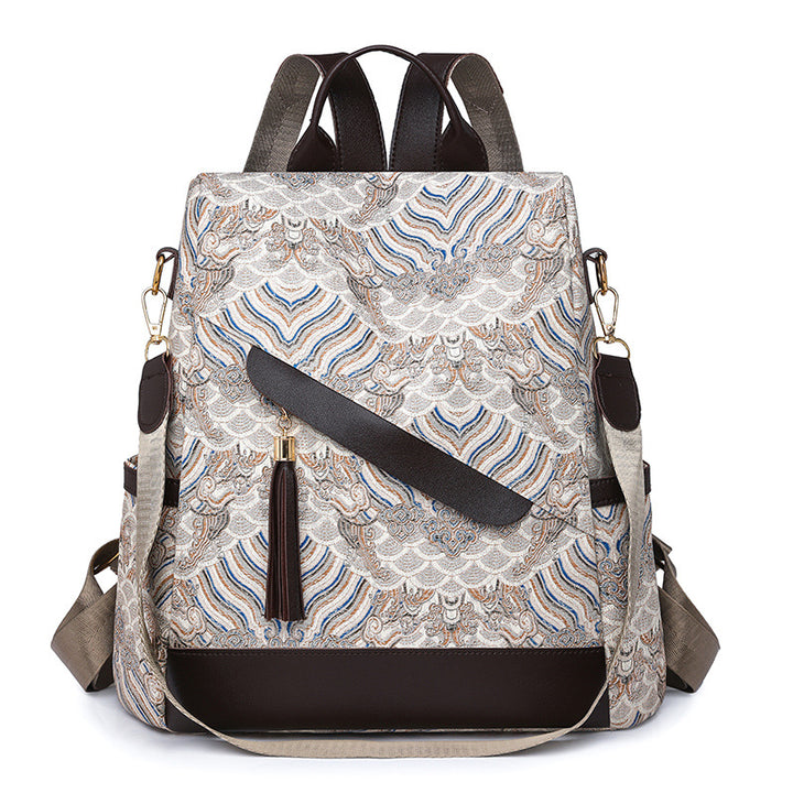 Elegant Quilted Backpack Bowlift