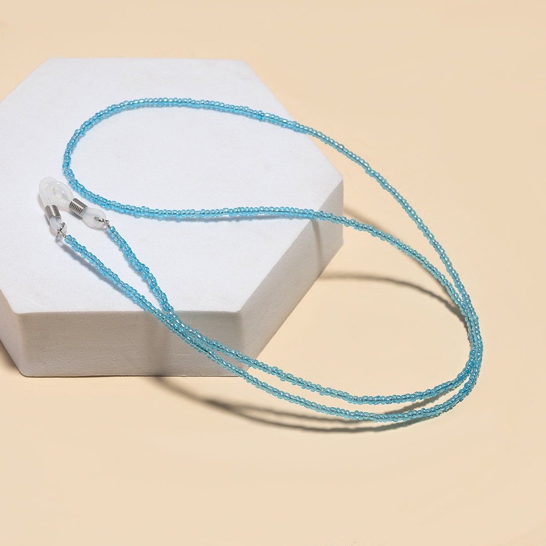 Artistic Beaded Eyewear Chain Bowlift