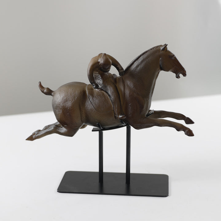 Equestrian Themed Decorative Sculpture